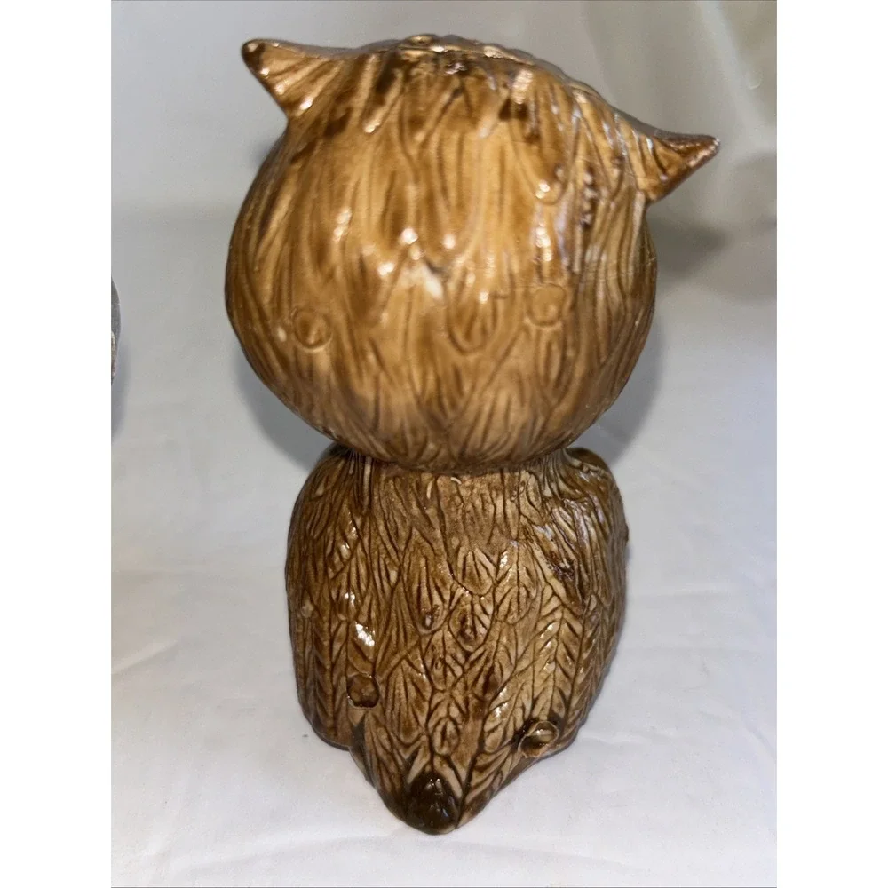 Vtg Angel Owl Salt & Pepper Shakers 3
